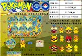 OBL990358 - 7CM皮卡丘精灵球 收缩膜版 6只盒装