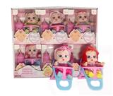 OBL992132 - 新款时尚哭泣娃娃5寸空身（6pcs）