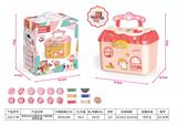 OBL992763 - 粉色出水功能彩泥小屋