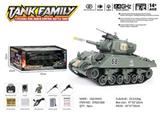 OBL995681 - Remote control tank car m4a3 army green