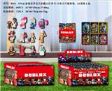 OBL996786 - 8-9CM虚拟世界名人收藏公仔单只+3张卡片锡袋装，24袋装1盒