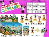 OBL997133 - 6-8.5CM米奇妙妙屋（带底座）24包锡袋展示盒