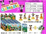 OBL997135 - 6-8.5CM米奇妙妙屋（带底座）16只盲盒展示盒