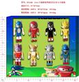 OBL997498 - 3.5-4寸虚拟世界索尼克公仔8只盒装