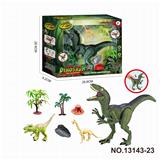 OBL998734 - 恐龙套装(手按仿真恐龙-迅猛龙)