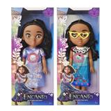 OBL999309 - 16寸3D眼空身身体魔法满屋公主带眼镜带主题曲音乐（2款混装）